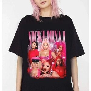 Nicki Minaj 90s Vintage Shirt Tour 2024 T Shirt